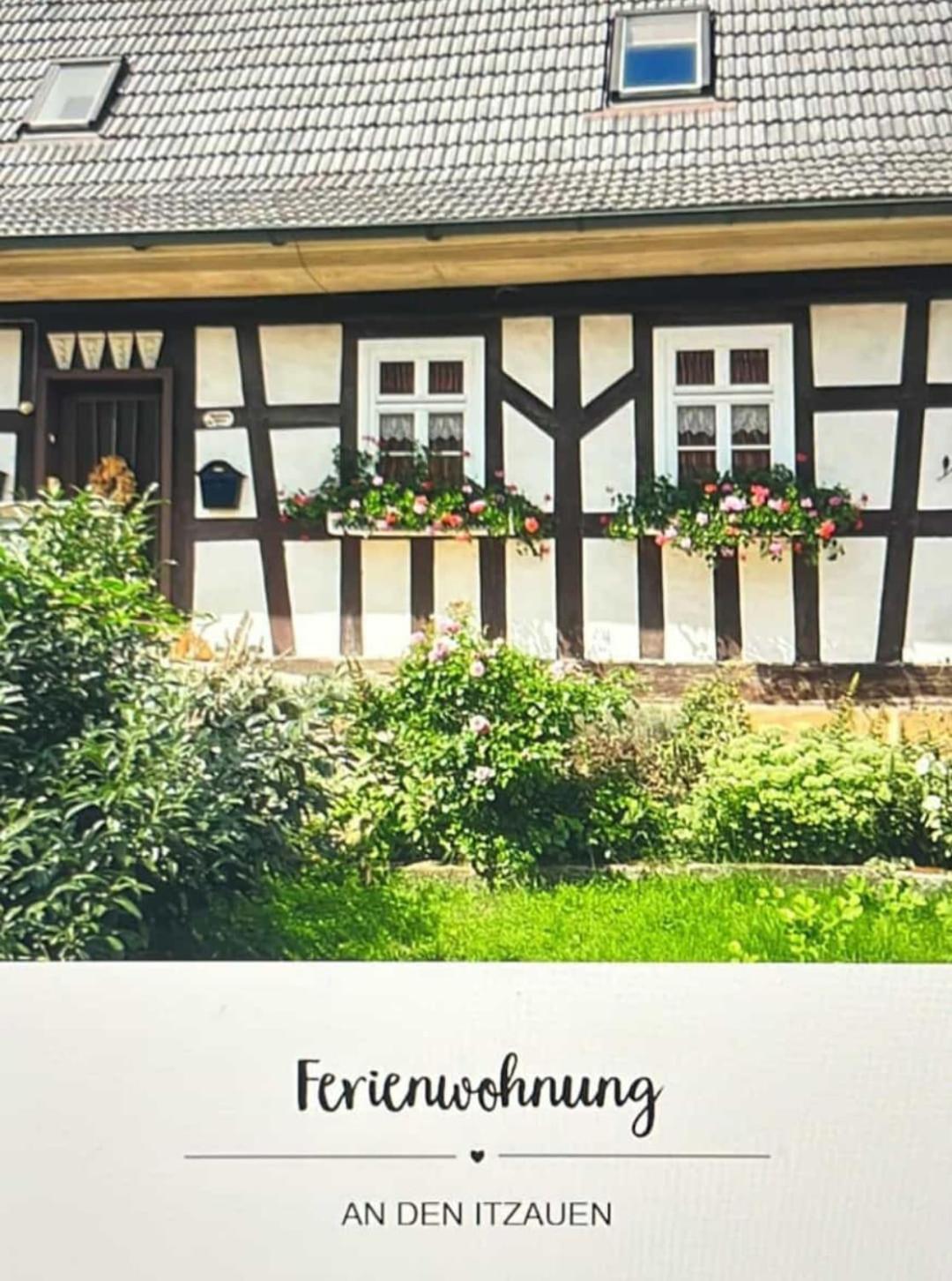 Ferienwohnung An Den Itzauen Großheirath Zewnętrze zdjęcie